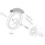 ROUE AVANT TM 85 SMX JUNIOR 2016-2019