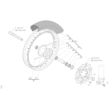 ROUE AVANT TM 85 SMX JUNIOR 2022