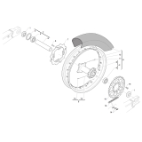 ROUE ARRIERE TM 85 SMX JUNIOR 2016-2022