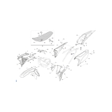 PLASTIQUES ET SELLE TM 125 EN FI 2T 2024