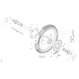 ROUE ARRIERE TM 144 EN FI 2022-2025