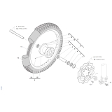 ROUE AVANT TM 100 MX JUNIOR 2022