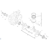 EMBIELLAGE DEMARREUR TM 450 MX FI 4T 2015-2021