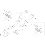 ECHAPPEMENT TWIN TM 450 SMR FI 4T 2020-2021