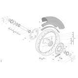 ROUE AR TM 450 SMX FI 4T 2014-2021