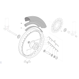 ROUE AV 16 POUCES TM 450 SMK FI 4T 2020-2025