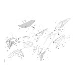 PLASTIQUES ET SELLE TM 300 EN FI 4T 2025