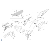PLASTIQUES ET SELLE TM 125 SMR FI 2T 2025