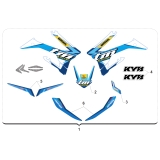 KIT DECO TM 125 SMR FI 2T 2020