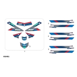 KIT DECO TM 85 MX JUNIOR 2T 2026