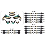 KIT ADHESIF BLACK 2T TM 300 MX FI 2T 2026