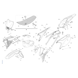 PLASTIQUES ET SELLE TM 450 SMK FI 4T 2026