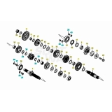 BOITE DE VITESSES HONDA REDMOTO 250 CRF RXR sérieS 2025