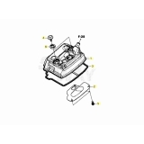 COUVRE CULASSE HONDA REDMOTO 300 CRF RXR sérieS 2025