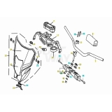 GUIDON ET PHARE HONDA REDMOTO 300 CRF RXR sérieS 2025