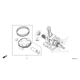 VILEBREQUIN PISTON HONDA REDMOTO 400 CRF RXR sérieS 2025