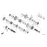 BOITE DE VITESSES HONDA REDMOTO 450 CRF RXR sérieS 2025