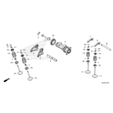 ARBRE A CAME HONDA REDMOTO 450 CRF RXR sérieS 2025