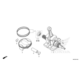 VILEBREQUIN PISTON HONDA REDMOTO 450 CRF RXR sérieS 2025