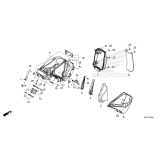 BOITE A AIR HONDA REDMOTO 250 CRF RXS 2025