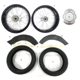 ROUES SUPERMOTO HONDA REDMOTO 450 CRF RXS SUPERMOTO 2025