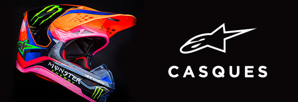 Casques motocross Alpinestars