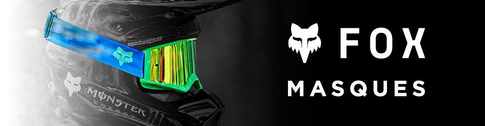 Masques motocross Fox