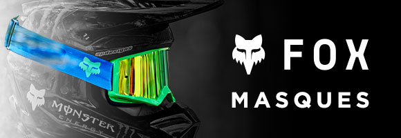 Masques motocross Fox