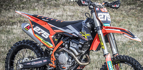 Moto cross KTM équipées chez FX MOTORS